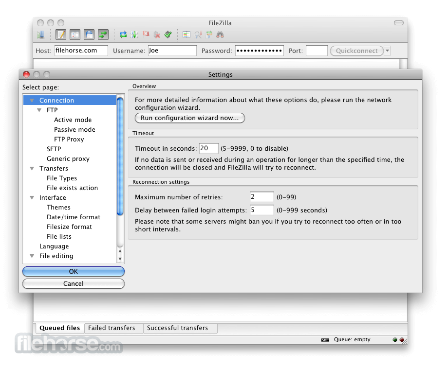 Filezilla download for mac 10.9 4.6